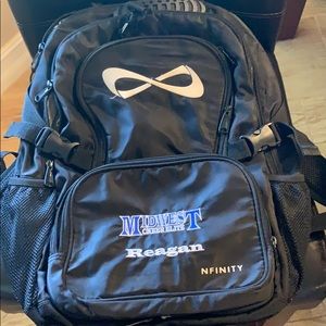 Nfinity black backpack